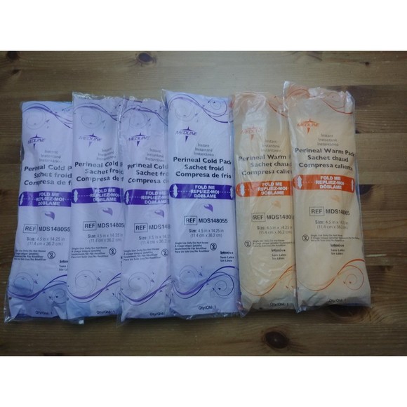 Medline Perineal Health Cold and Warm Packs - Picture 1 of 2
